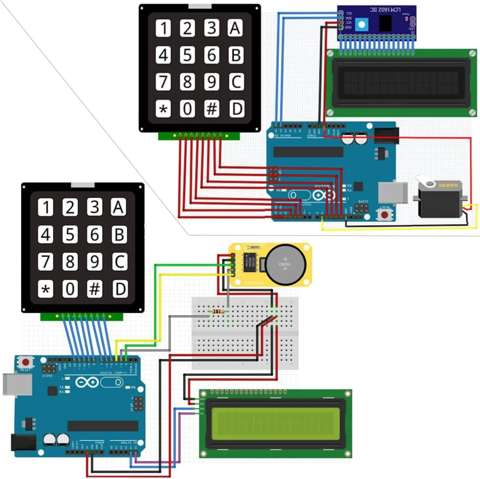 4x4 Matrix Membrane Keypad 16  - Home Automation Arduino recension och pris