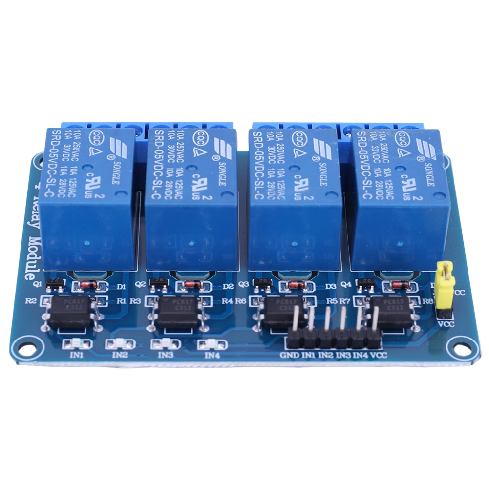 5V 12V 4 Channel Relay Board w - Home Automation Arduino recension och pris