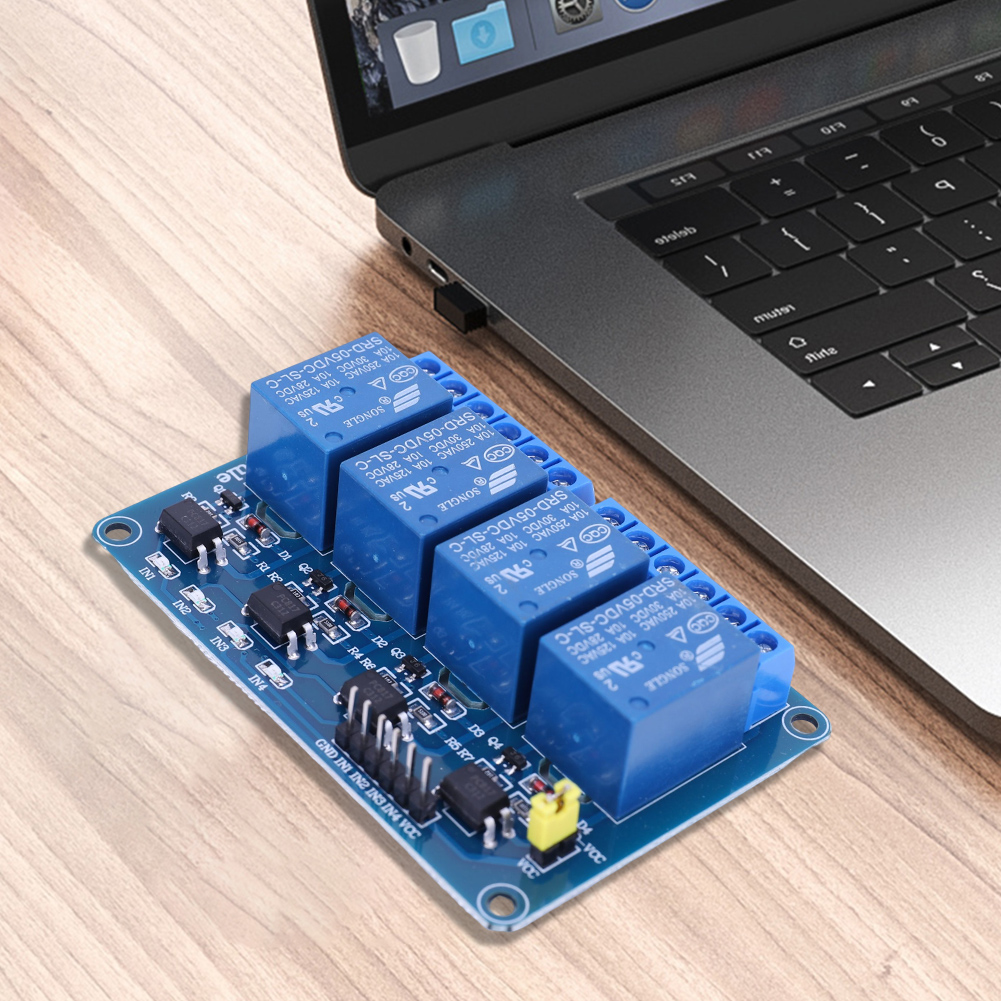 5V 12V 4 Channel Relay Board w - Home Automation Arduino recension och pris