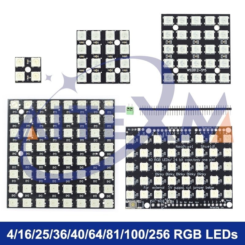 WS2812 Module 5050 RGB 4x4 8x8 - Rgb Led Matrix 8X8 recension och pris