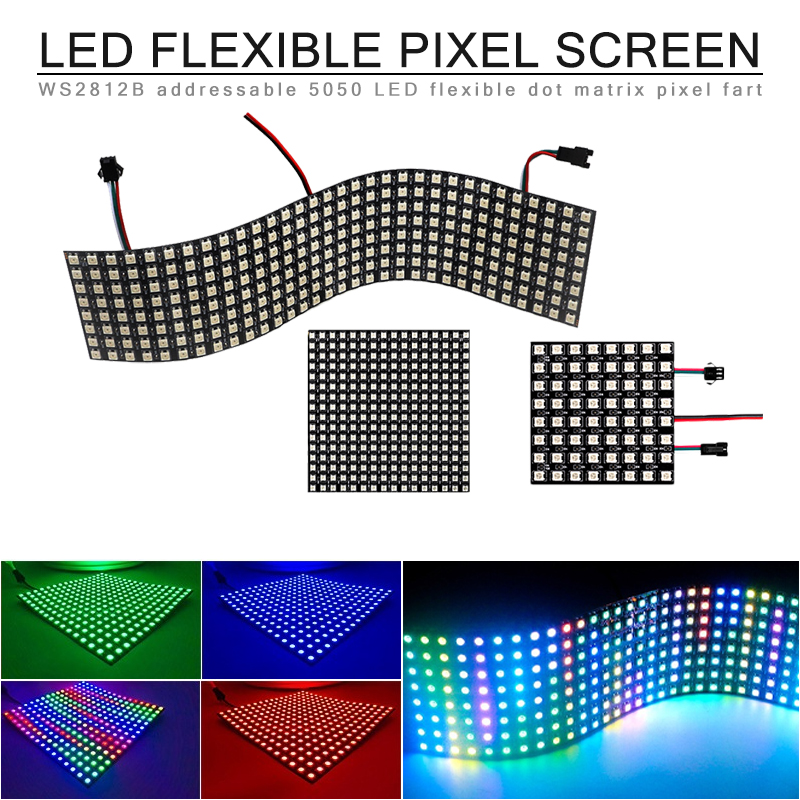 LED Digital Pixels Screen WS28 - Rgb Led Matrix 8X8 recension och pris