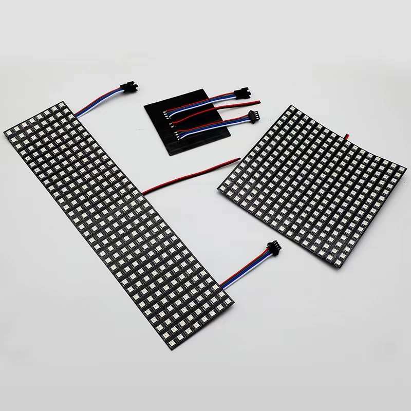 DC12V WS2815 DC5V WS2812B RGB  - Rgb Led Matrix 8X8 recension och pris