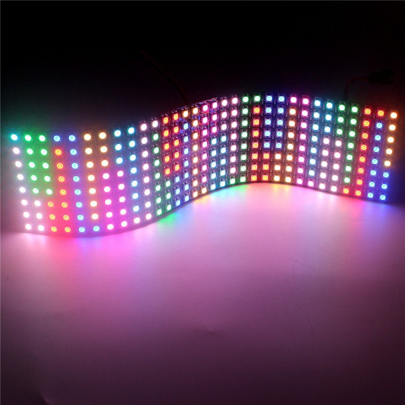 DC12V WS2815 DC5V WS2812B RGB  - Rgb Led Matrix 8X8 recension och pris