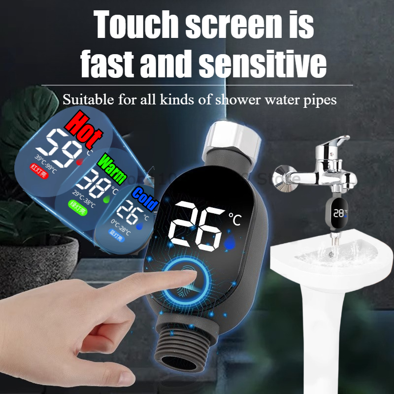 Black Bathroom Led Display Hom - Home Automation Industry recension och pris