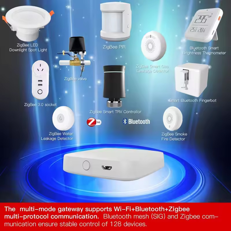 MOES Tuya ZigBee3.0 Smart Hub, - Matter Hub Thread recension och pris