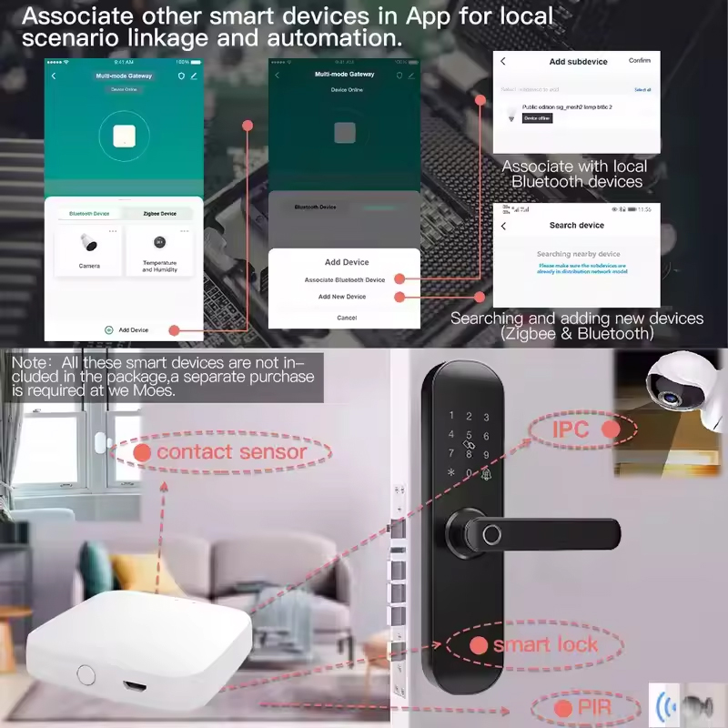 MOES Tuya ZigBee3.0 Smart Hub, - Matter Hub Thread recension och pris