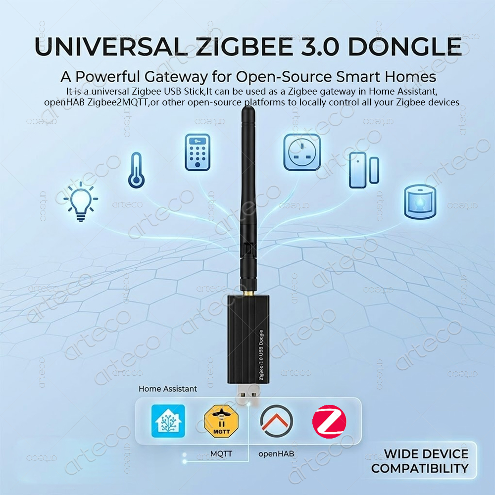 Zigbee 3.0 USB Dongle Universa - Zigbee Coordinator Stick recension och pris