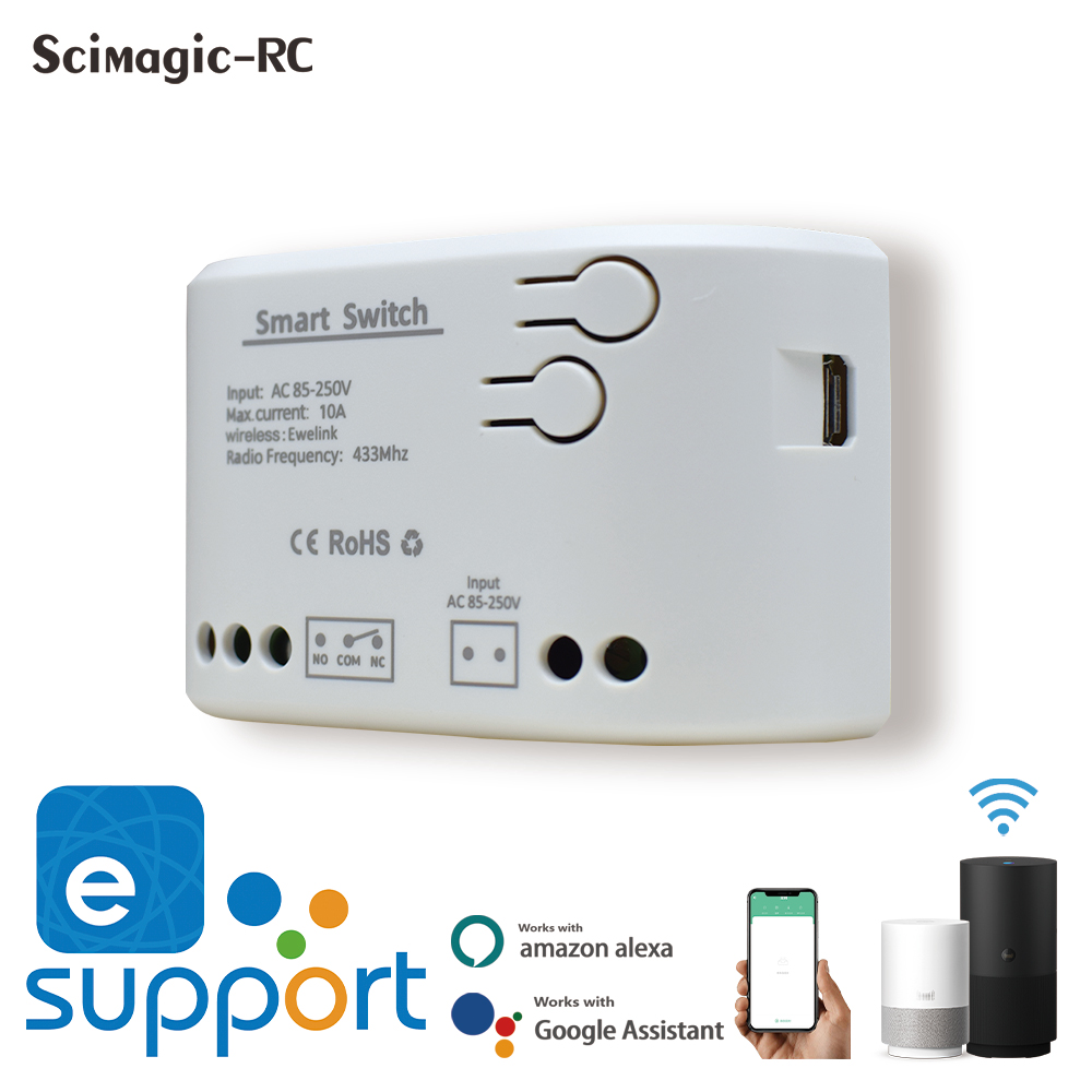 EWELINK Wifi Smart Relay Modul - 433Mhz Receiver Module recension och pris