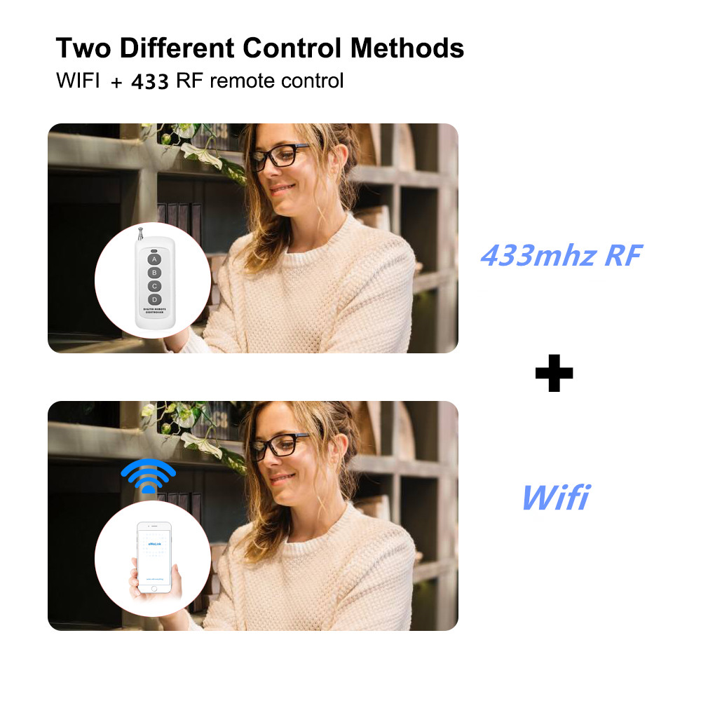 EWELINK Wifi Smart Relay Modul - 433Mhz Receiver Module recension och pris