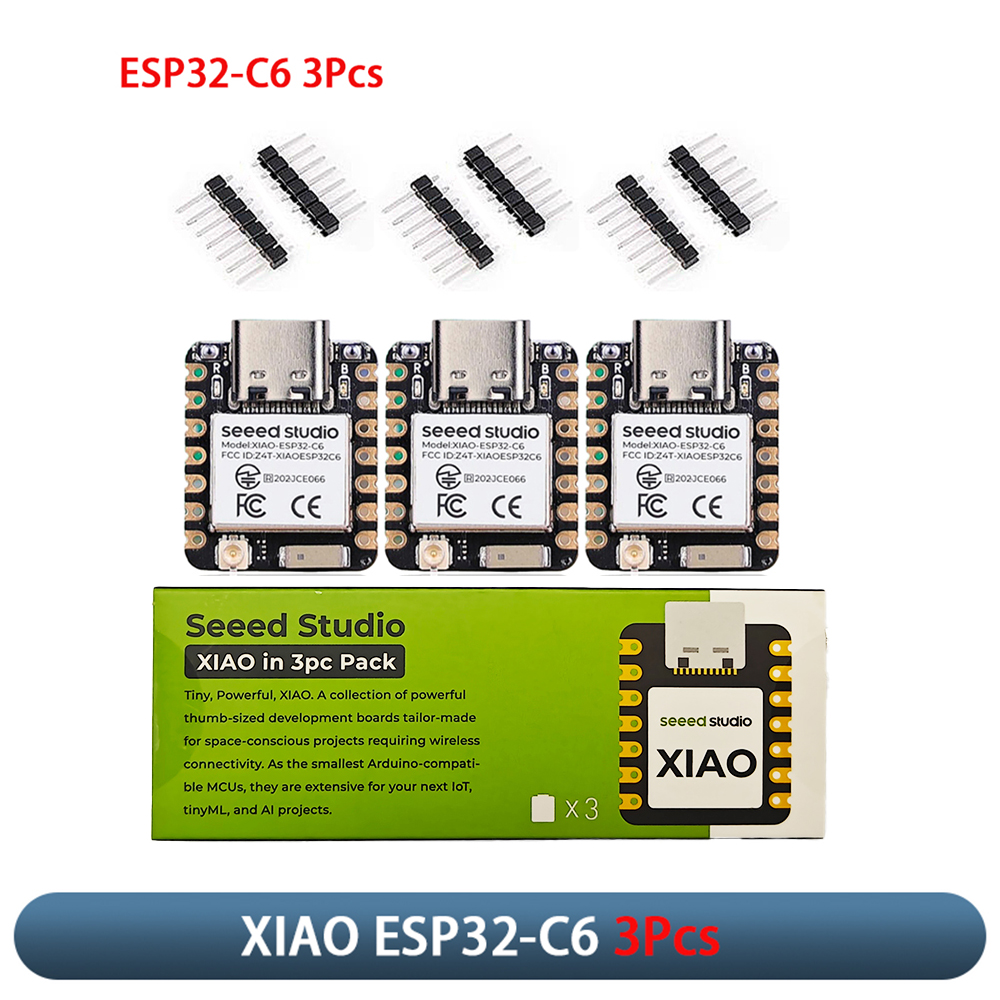 XIAO ESP32-C6 3Pcs Development - Home Automation Arduino recension och pris