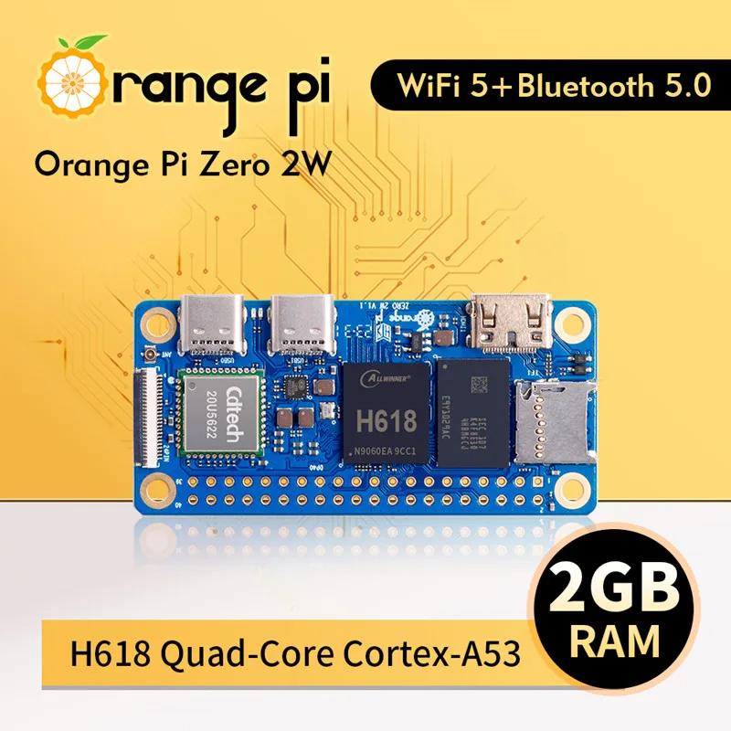 Orange Pi Zero 2 W 2GB RAM DDR - Pi Zero W Board recension och pris