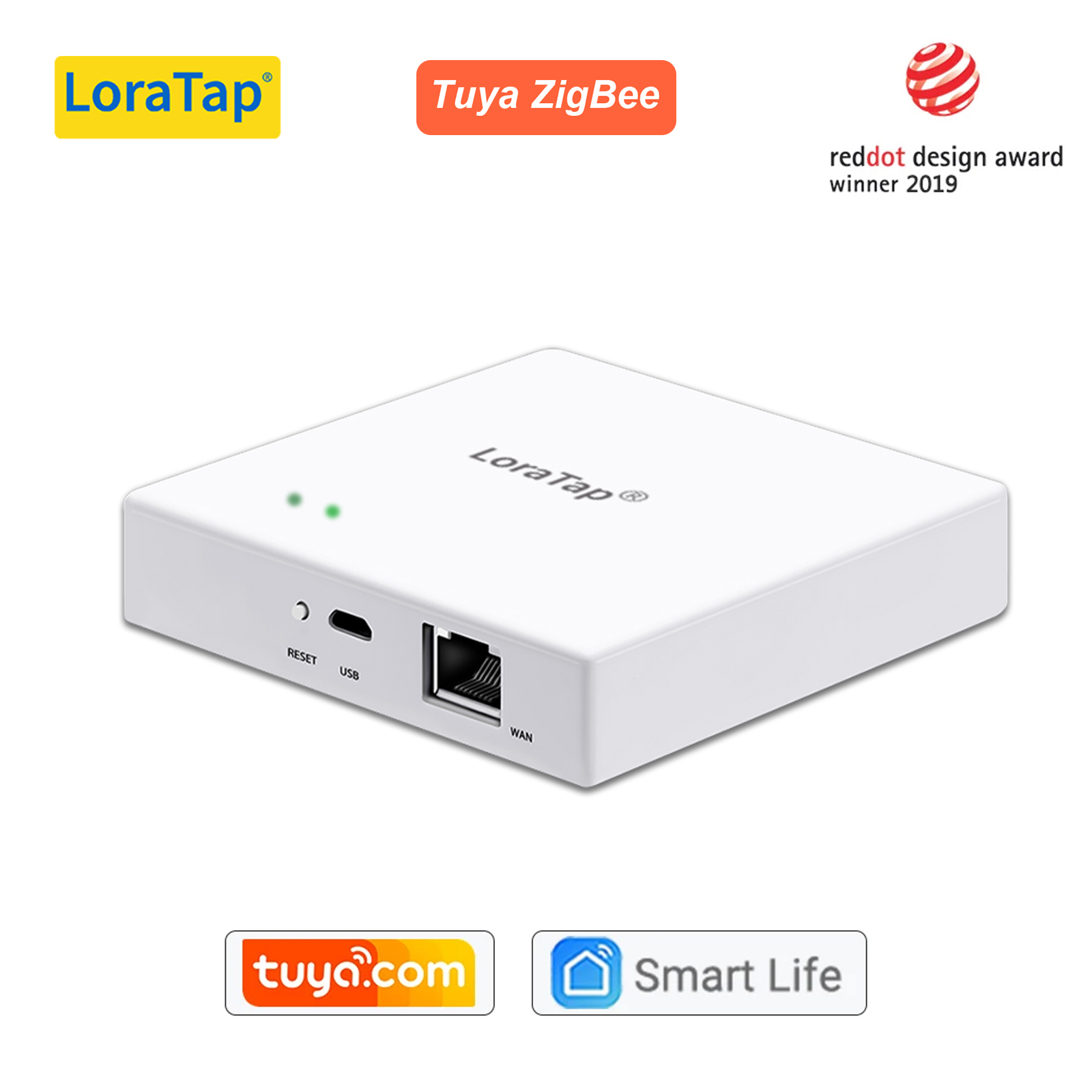 LoraTap Smart Home Tuya ZigBee - Matter Hub Thread recension och pris