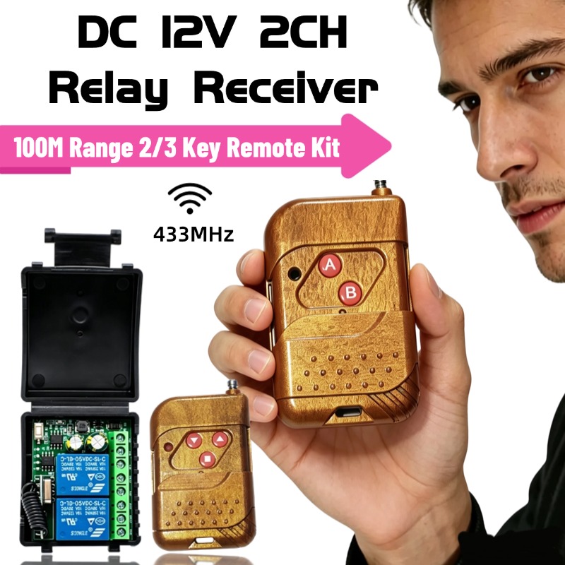 433.92Mhz DC 9-30V 12V 24V10A  - 433Mhz Receiver Module recension och pris