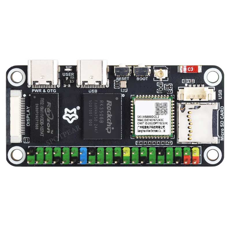 Luckfox Lyra Zero W RK3506B Ro - Pi Zero W Board recension och pris
