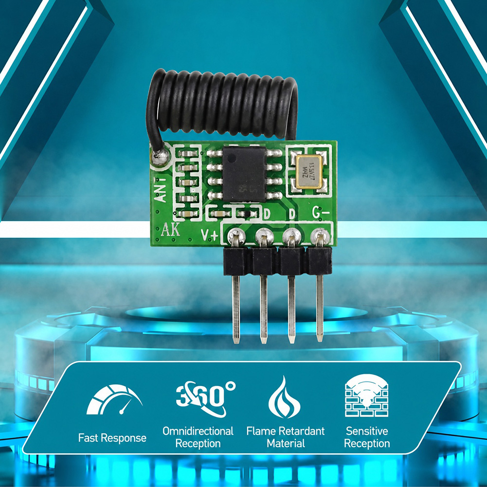 315MHz/433MHz Superheterodyne  - 433Mhz Receiver Module recension och pris