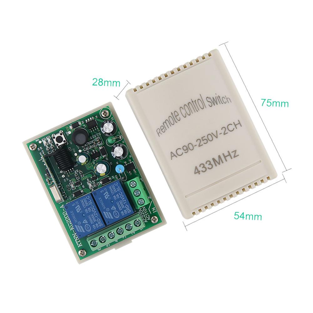 433Mhz Universal Wireless Remo - 433Mhz Receiver Module recension och pris